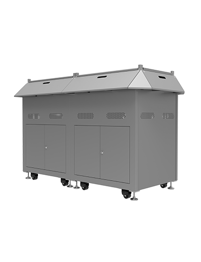 斜摆轮图书分拣机